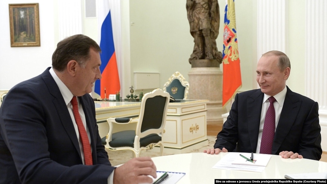 Susret Milorada Dodika i Vladimira Putina u Moskvi: Razmijenjena mišljenja o aktuelnim pitanjima na međunarodnom planu