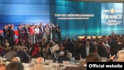 Gathering of "Iranian Resistance" or "People's Mojahedin of Iran" was held on Saturday 1 July in Paris. 