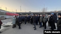 Жанарбек Акаев рейд учурунда. Ош. 25-февраль, 2026-жыл.