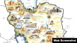 Иранның туристик харитасы