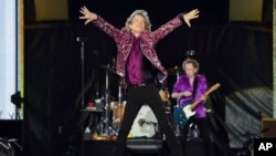 The Rolling Stones pe stadionul din East Rutherford, SUA, 1 august, 2019.