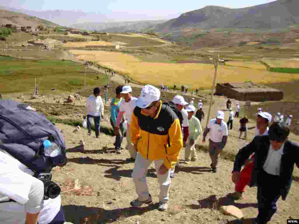 Afghanistan -- Bamyan - Natural Water basin located in the valley of Fouladi, Bamyan province Afghanistan.