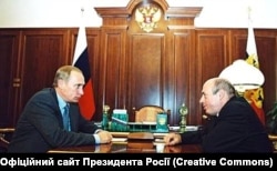 Зустріч Натана Щаранського і Володимира Путіна. Москва, 2000 рік