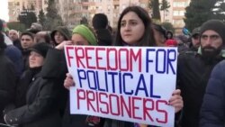 Protest la Baku pentru eliberarea deținuților politici