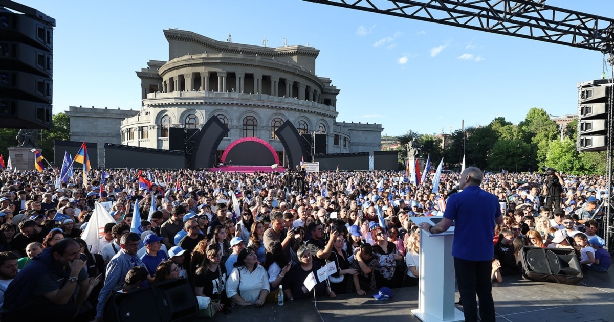 Armenian Opposition Leaders Blame Pashinian For Russian Import Bans