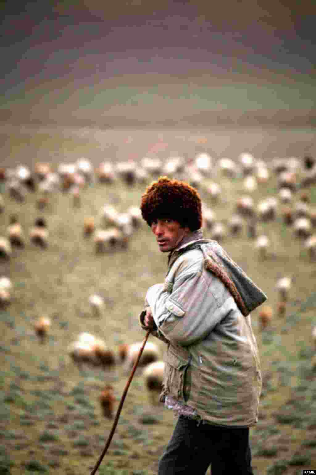 Кавказ тауларындагы борынгы Хыналык авылы #23