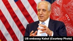 د افغانستان د سولې لپاره د امریکا د بهرنیو چارو وزارت ځانګړی استازی زلمی خلیل‌زاد