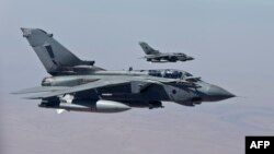 Բրիտանական Tornado օդանավերը Իրաքի օդային տարածքում, 27-ը սեպտեմբերի, 2014թ․