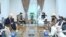 Afghanistan's Taliban rulers released a photo of the September 13 meeting with US officials in Kabul.