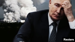 Владимир Путин, коллаж 