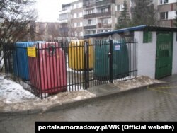 Контейнери для сміття у Польщі
