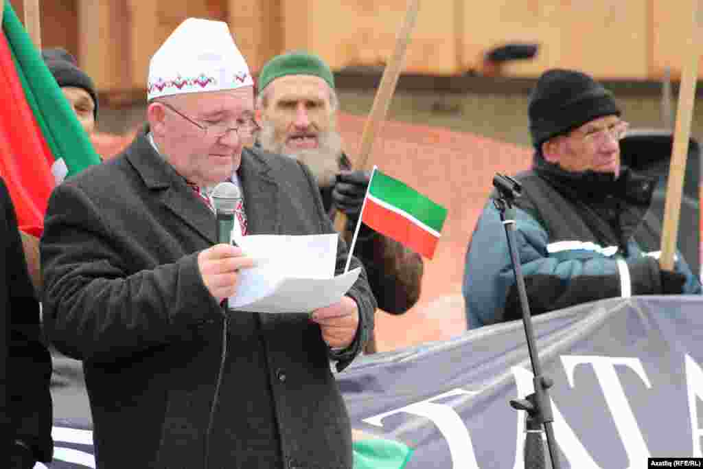Выступает активист из Чувашии