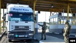 The 25-year-old Austrian man was arrested as he was trying to cross into Ukraine at the Polish border post of Dorohusk (file photo)