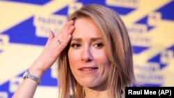 Kaja Kallas, președinta Partidului Reformei desemnată să facă guvernul