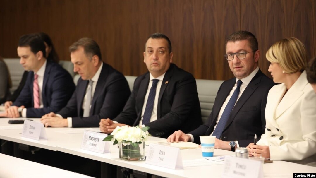 Премиерот Христијан Мицкоски на средби во Вашингтон 