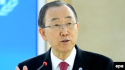 Генералниот секретар на ОН Бан Ки Мун