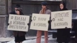 Советские отказники. Кадр из фильма "Москва на Гудзоне" (1984).