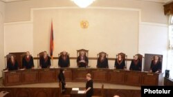 Заседание Конституционного суда Армении (архив) 