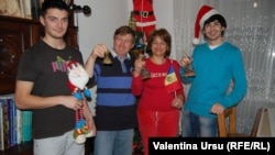 Familia lui Valeriu Ticu