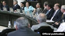 Заседание правительства Армении (архивная фотография)