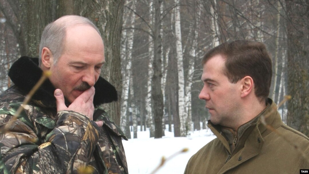 Встреча Дмитрия Медведева и Александра Лукашенко в Завидово