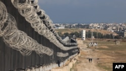 Граница между Египтом и сектором Газа 