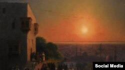 Картина Айвазовского "Вечер в Каире" 