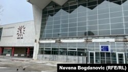 Mesto gde se obrušila nadstrešnica, april 2025.