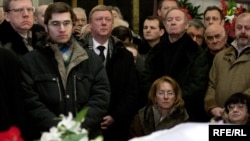 Похороны Егора Гайдара в декабре 2009