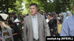 Бектур Асанов, лидер партии «Эгемен Кыргызстан».