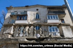 Жилой дом 1951 года постройки на Большой Морской в Севастополе