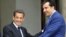 Николя Саркози и Михаил Саакашвили