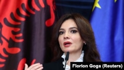 Kryediplomatja shqiptare, Elisa Spiropali. Fotografi nga arkivi.