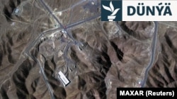 ABŞ-nyň zarba urgamyndan öň Fordo toplumynyň satellitden alnan suraty