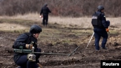 Разминирование в Украине