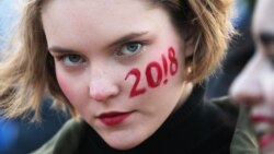 Акция в поддержку Алексея Навального в Санкт-Петербурге. Октябрь 2017 года