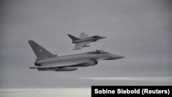 Истребители Eurofighter Typhoon ВВС Германии