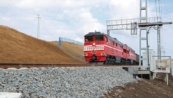 Запуск руху вантажних поїздів Керченським мостом, 30 червня 2020 року