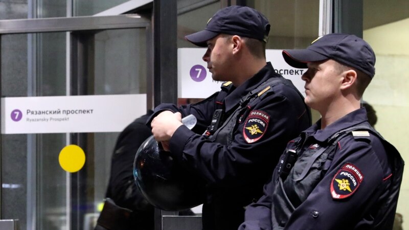 В Москве прошли массовые задержания в метро