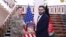 FILE: Afghan National Security Adviser Hamdullah Mohib (L) with General Joseph Votel, head of U.S. Central Command (CENTCOM) in February.