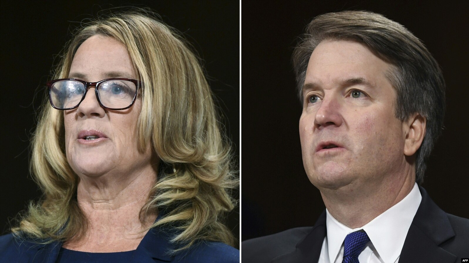 Christine Blasey Ford i Brett Kavanaugh