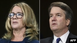 Christine Blasey Ford i Brett Kavanaugh