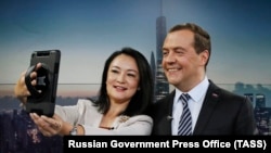 Дмитрий Медведев в Китае.