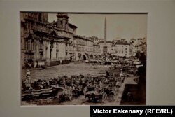 Giorgio Sommer, Roma Piazza Navona, 1862