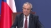 Czech President Tells Serbia He Will Seek To Withdraw Kosovo Recognition