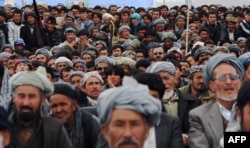 Предвыборный митинг одной из партий в Бамиане, Афганистан
