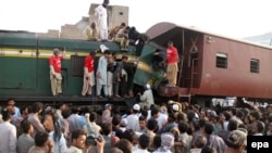 Наслідки залізничної аварії в Пакистані (ілюстративне фото)