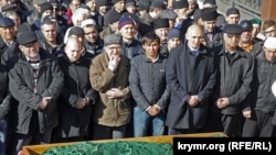 Похорон Решата Аметова, Симферополь, Абдал, 18 марта 2014 год