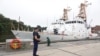 Два патрульні катери класу «Айленд», які США передали Військово-морським силам України. Балтимор, 27 вересня 2018 року