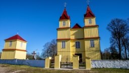 Касьцёл Нараджэньня Дзевы Марыі. Дуды, Івейскі раён, Горадзеншчына